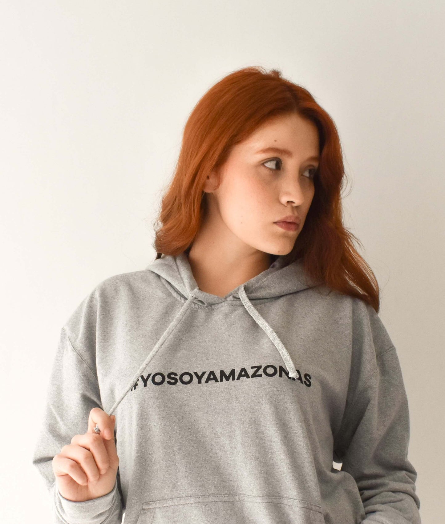 Hoodie #YoSoyAmazonas algodón y PET reciclado