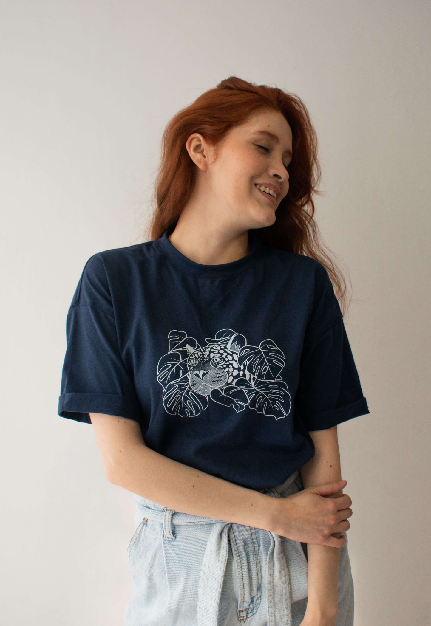 Jaguar T-Shirt. Recycled cotton and PET